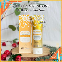 Sữa Rửa Mặt SH.One Collagen - Sữa Non Tăng Cường Độ Ẩm,  Độ Đàn Hồi Da, Se Khít Lỗ Chân Lông, Làm Mờ Nếp Nhăn 150ml