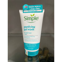 Sữa rửa mặt Simple 150ml dành cho da dầu mụn