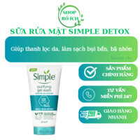 Sữa rửa mặt Simple cho da dầu mụn