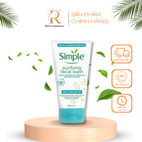 Sữa rửa mặt Simple cho da dầu mụn