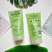 Sữa Rửa Mặt Simple Gel Kind To Skin Refreshing Facial Wash Gel 150ml