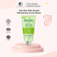 Sữa Rửa Mặt Simple Kind To Skin Refreshing Facial Wash Gel 150ml