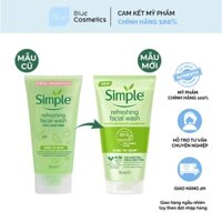 Sữa Rửa Mặt Simple Kind To Skin Refreshing Facial Wash Gel 150ml