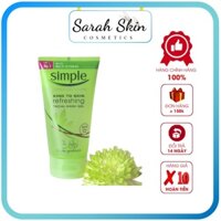 Sữa rữa mặt Simple Kind To Skin Refreshing Facial Wash - 150ml dạng Gel