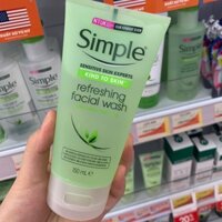 Sữa rửa mặt Simple Kind To Skin Refreshing Facial Wash Gel 🍃