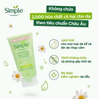Sữa rửa mặt Simple Kind to Skin Refreshing Facial Wash Gel