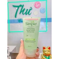 Sữa rửa mặt Simple Kind To Skin Refreshing Facial Wash Gel 150ml