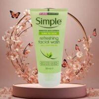 Sữa rửa mặt Simple Refreshing Facial Wash Gel 150ml chính hãng