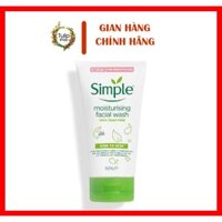 Sữa Rửa Mặt Simple Moisturising Facial Wash Dành Cho Da Khô và Da Nhạy Cảm 150ml