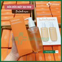 Sửa rửa mặt SULWHASOO GENTLE CLEANSING FOAM dịu nhẹ & sạch sâu cho mọi loại da 200ML (EXP 2026-2027)