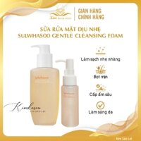 Sữa rửa mặt Sulwhasoo làm sạch, nhẹ dịu, không gây khô da, không nhờn rít Sulwhasoo Gentle Cleansing 50ml