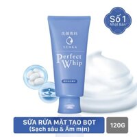 Sữa Rửa Mặt Tạo Bọt Chiết Xuất Tơ Tằm Trắng Senka Perfect Whip 120g