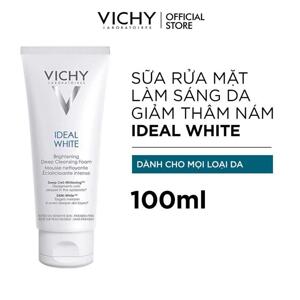 Sữa rửa mặt tạo bọt dưỡng trắng da Ideal white brightening deep cleansing foam 100ml