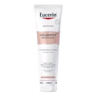 Sữa Rửa Mặt Tạo Bọt Eucerin Ultra White+ Spotless Cleansing Foam Làm Trắng Da, Giảm Nám 150g