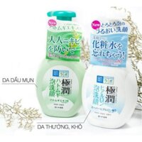 Sữa Rửa Mặt Tạo Bọt Hada Labo Gokujyun Hatomugi Bubble Face Wash