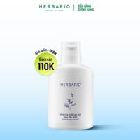 Sữa rửa mặt tạo bọt hoa đậu biếc herbario 100ml sạch bụi bẩn, ngăn ngừa lão hóa da