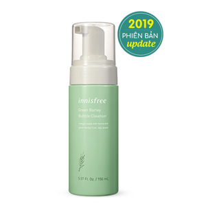 Sữa rửa mặt tạo bọt Innisfree Green Barley Bubble