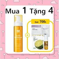 Sữa Rửa Mặt Tạo Bọt M-KIN ACN Berberine Cleanser (200ml)