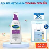 Sữa rửa mặt tạo bọt mịn cho da dầu mụn nhạy cảm CETAPHIL PRO ACNE PRONE/OIL CONTROL FOAM WASH