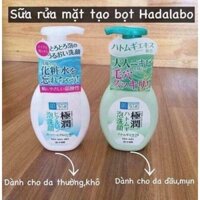 sữa rửa mặt tạo bọt Nhật Bản hadalabo(kingshopjapan)