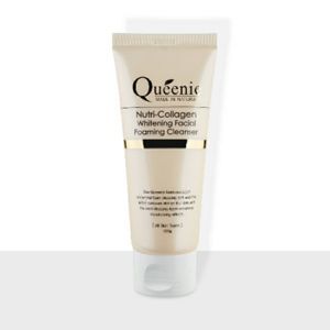 Sữa rửa mặt tạo bọt, trắng da, bổ sung Collagen Queenie 100g
