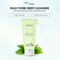 Sữa rửa mặt tạo bọt từ rau má, trà xanh làm sạch sâu, nhẹ nhàng bảo vệ da DR+LAB Pore Deep Cleanser