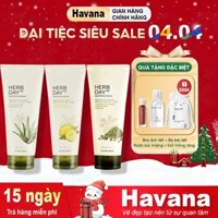 Sữa Rửa Mặt Tạo Bọt Thefaceshop Herb Day 365 Master Blending Aloe&Greentea 170ml