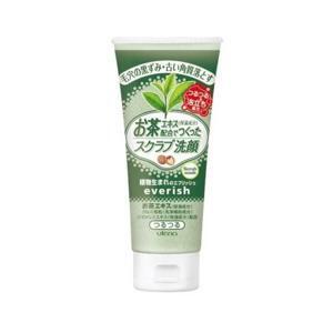 Sữa rửa mặt tẩy da chết trà xanh Everish Utena 135g