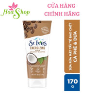 Sữa rửa mặt Tẩy tế bào chết dành cho da khô St Ives Coconut & Coffee Scrub