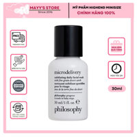 Sữa Rửa Mặt Tẩy Tế Bào Chết Philosophy The Microdelivery Exfoliating Facial Wash 30ml