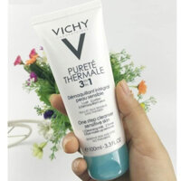 Sữa rửa mặt tẩy trang 3 tác dụng Vichy Purete Thermale chuyên dùng cho da mụn, da nhạy cảm