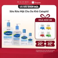 Sữa Rửa Mặt Tấy Trang Cetaphil Gentle Skin Cleanser HAJIME COSMETICS Tuýp 59-1000ml