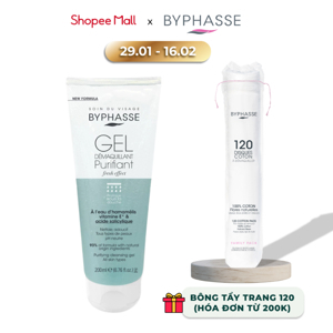 Sữa rửa mặt tẩy trang dạng Gel Byphasse Face Purifying Cleansing