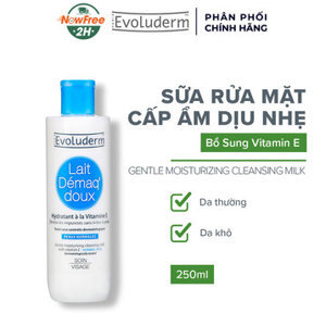 Sữa tẩy trang Evoluderm Lait Démaq doux 250ml