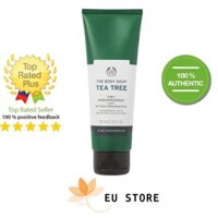 Sữa Rửa Mặt Tea Tree 3in1 Wash Scrub Mask The Body Shop 125ML