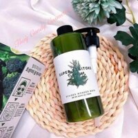 Sữa Rửa Mặt Thải Độc Sủi Bọt Rau Củ Super Vegitoks Cleanser - Màu Xanh