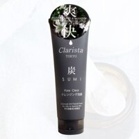 Sữa rửa mặt than hoạt tính Nhật đánh bay mụn Clarista Tokyo Yumi 130g