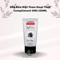 Sữa rửa mặt than hoạt tính Compliment 3in1 150ml