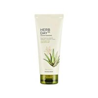 Sữa Rửa Mặt The Face Shop Herb Day 365 Aloe & Green Tea Master Blending Foaming Cleanser 170ml