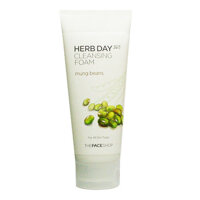 Sữa Rửa Mặt The Face Shop Herb Day 365 Cleansing Foam Mung Beans