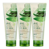 Sữa rửa mặt The Face Shop Jeju Aloe Fresh Soothing Foam Cleanser 150ml x 3 – Hydrating & Calming
