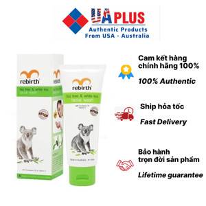 Sữa rửa mặt tinh chất trà xanh & trà trắng Re-birth Tea Tree & White Tree Facial Wash 100ml