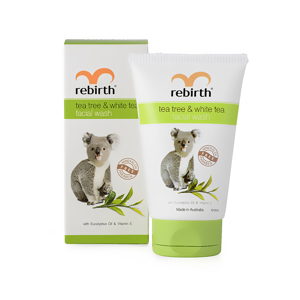 Sữa rửa mặt tinh chất trà xanh & trà trắng Re-birth Tea Tree & White Tree Facial Wash 100ml