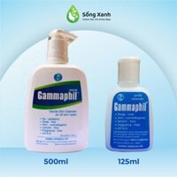 Sữa Rửa Mặt & Toàn Thân Gammaphil Cho Da Thường Và Da Nhạy Cảm Chai 125ml/ Chai 500ml