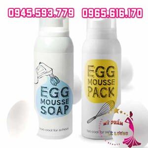 Sữa rửa mặt Too Cool For School Egg mousse soap