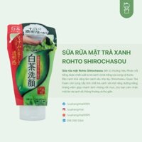 Sữa rửa mặt trà trắng Shirochasou White Tea Face Wash 120g