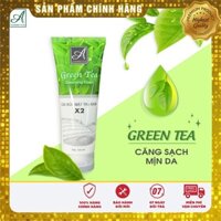 sữa rửa mặt trà xanh A cosmetic, sữa rửa mặt green tea phương anh, sữa rửa mặt A cosmetic