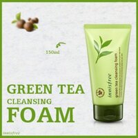Sữa rửa mặt trà xanh green tea cleansing foam