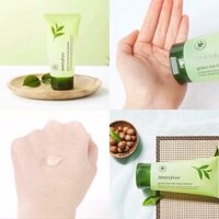 Sữa rửa mặt Trà Xanh Innisfree Green Tea Morning Cleanser 150ml phiên bản mới năm 2018