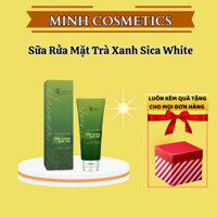 Sữa Rửa Mặt Trà Xanh, Rau Má  Sica White 100ml , Ngăn Ngừa & Hỗ Trợ Da Dầu Mụn - Minh Cosmetics